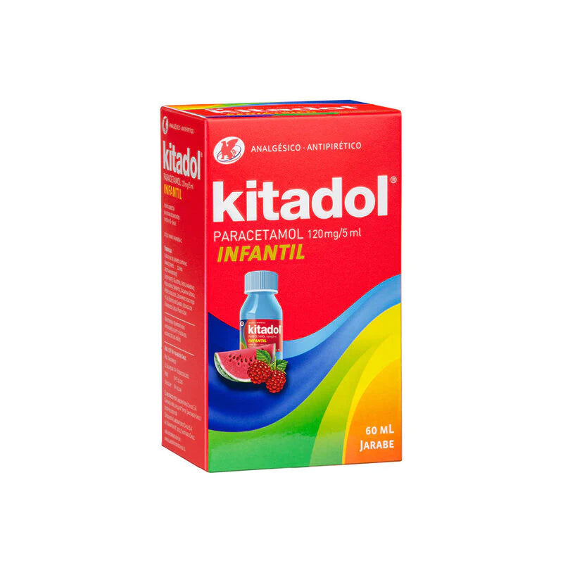 Kitadol jarabe infantil 120mg/5ml 60ml
