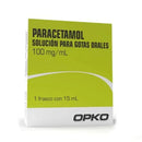 Paracetamol Solución para Gotas Orales 100 mg/ml 1 frasco con 15ml