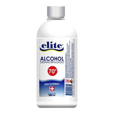 Alcohol Desnaturalizado 70°  500ml (Tapa Rosca)