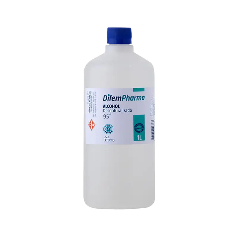 Alcohol desnaturalizado 95º 1lt Difempharma