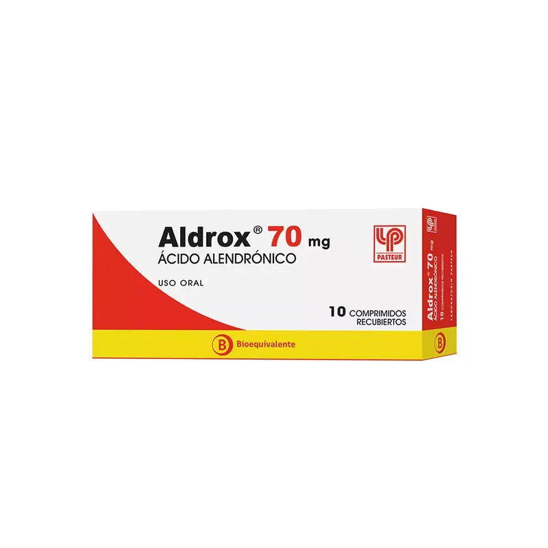 Aldrox 70 mg 10 comprimidos recubiertos