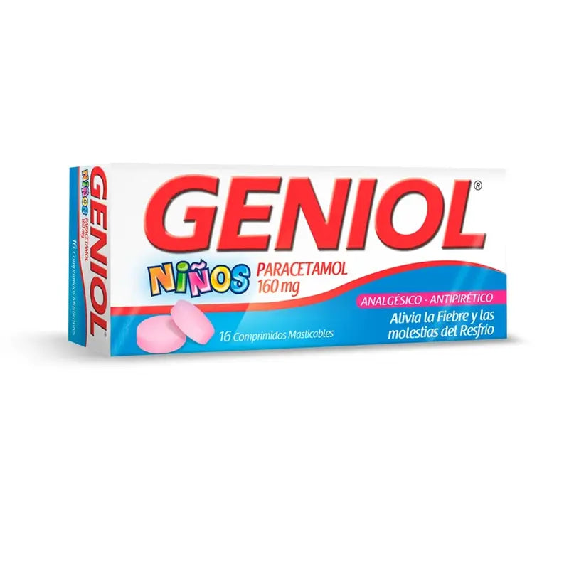 Geniol Paracetamol Infantil 160mg