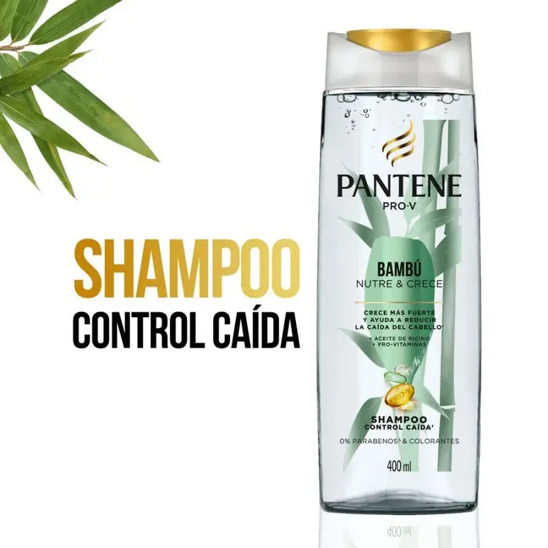 Shampoo Control Caída Bambú Nutre y Crece 400 ml