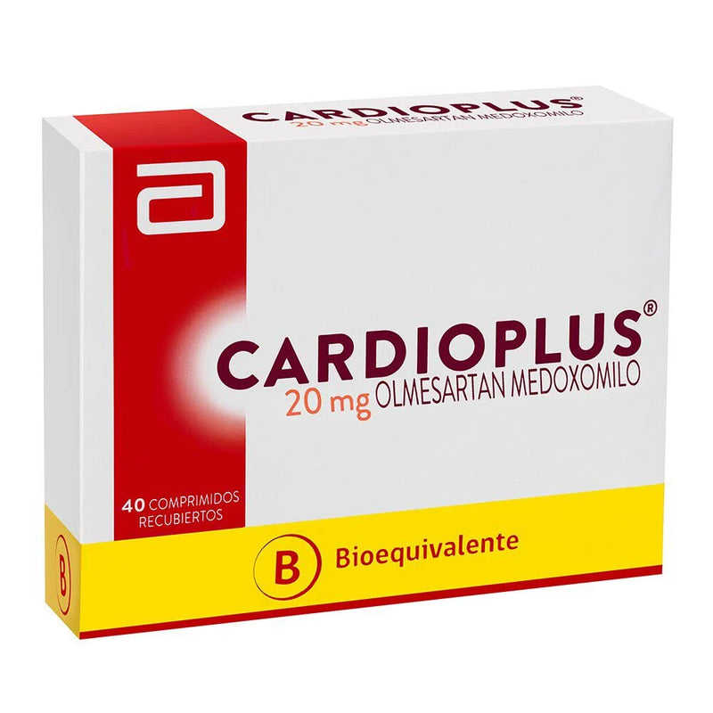 Cardioplus 20mg 40 Comprimidos Recubiertos
