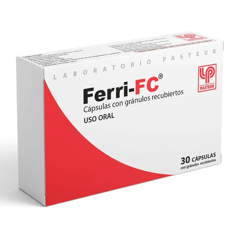 Ferri-FC 30 cápsulas Con Gránulos Recubiertos