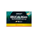 Ibucalm Ibuprofeno 400mg 10 Cápsulas Blandas