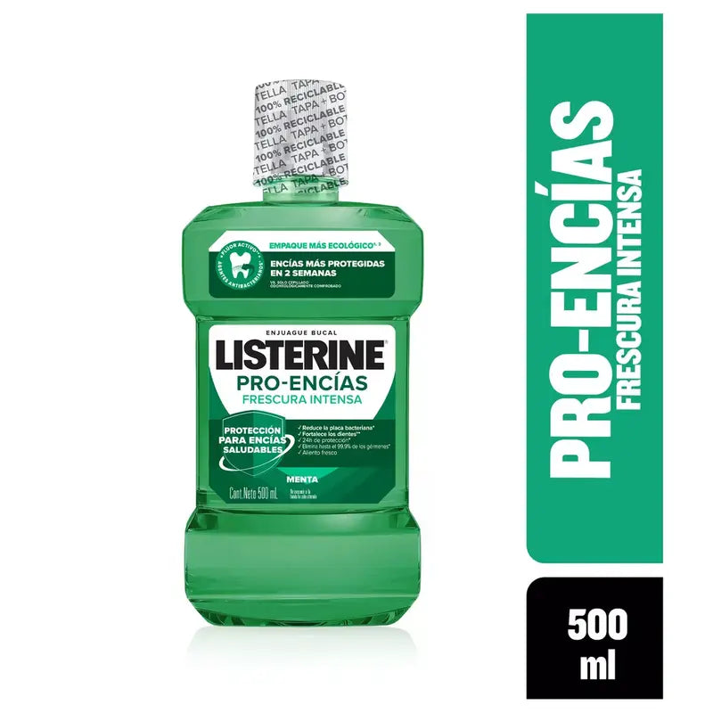 Listerine Pro-Encías Frescura Intensa 500 ml