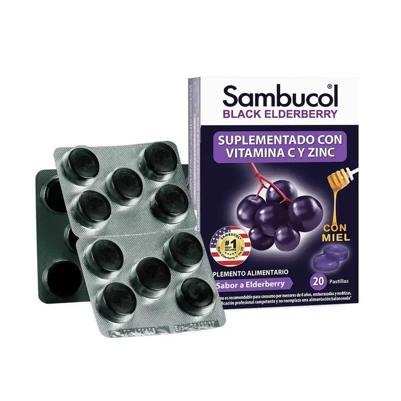 Sambucol 20 pastillas