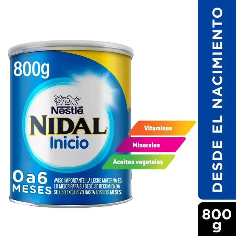 Nidal Inicio 0 a 6 meses 800 g