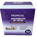 Absorbente de Leche Tropical 90 Unidades