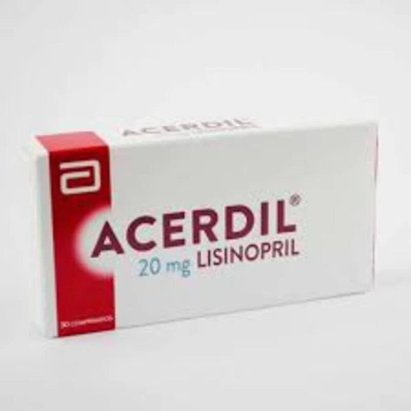 Acerdil 20mg 30 Comprimidos