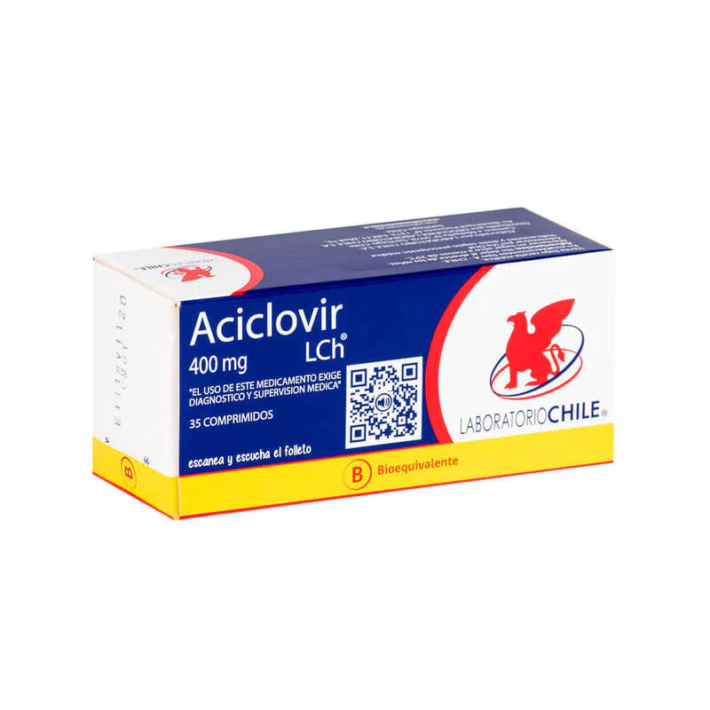 Aciclovir 400mg 35 Comprimidos