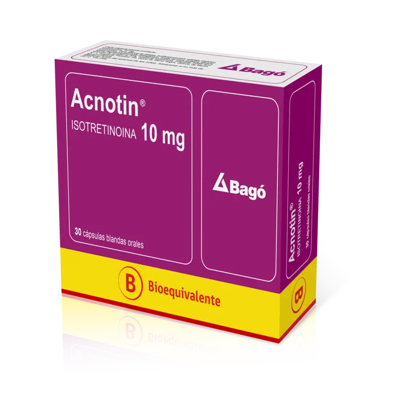 Acnotin 10mg 30 Cápsulas blandas