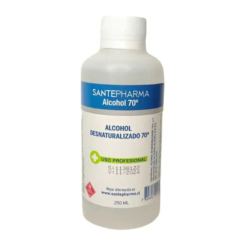 Alcohol Desnaturalizado 70° 250ml