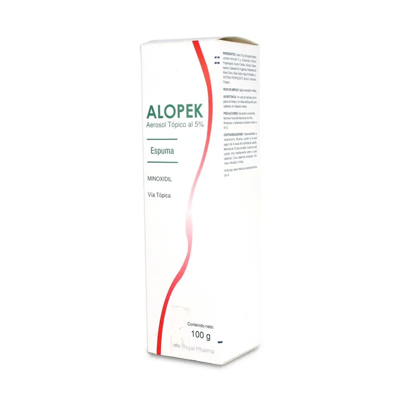 Alopek Aerosol tópico Espuma 100g