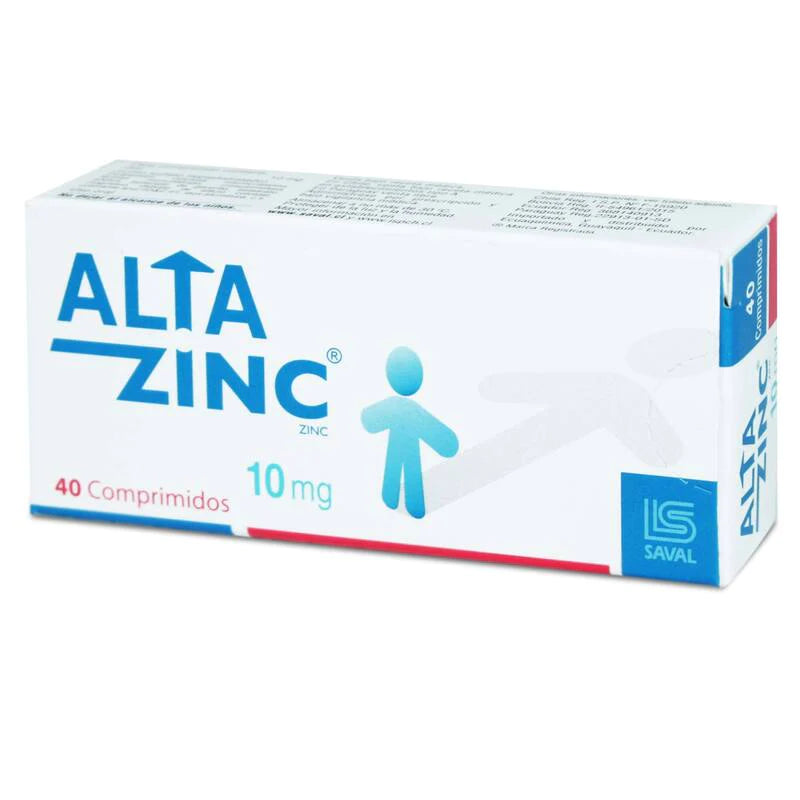 Altazinc 10mg 40 Comprimidos