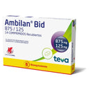 Ambilan Bid 875mg/125mg 14 comprimidos recubiertos