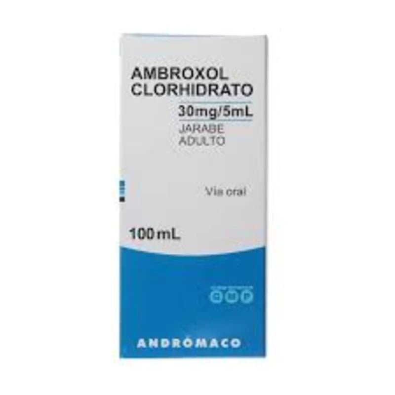 Ambroxol clorhidrato 30mg/5ml jarabe adulto 100ml