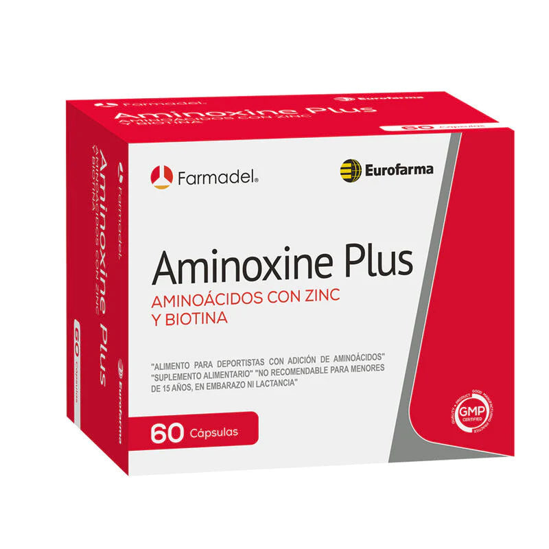 Aminoxine plus 60 Cápsulas 36g