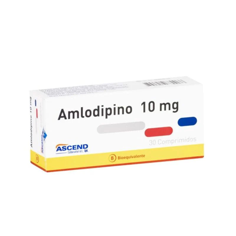 Amlodipino 10mg 30 Comprimidos