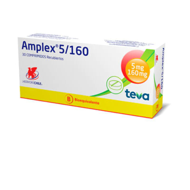 Amplex 5mg/160mg 30 Comprimidos recubiertos