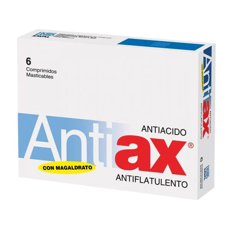 Antiax 6 Comprimidos