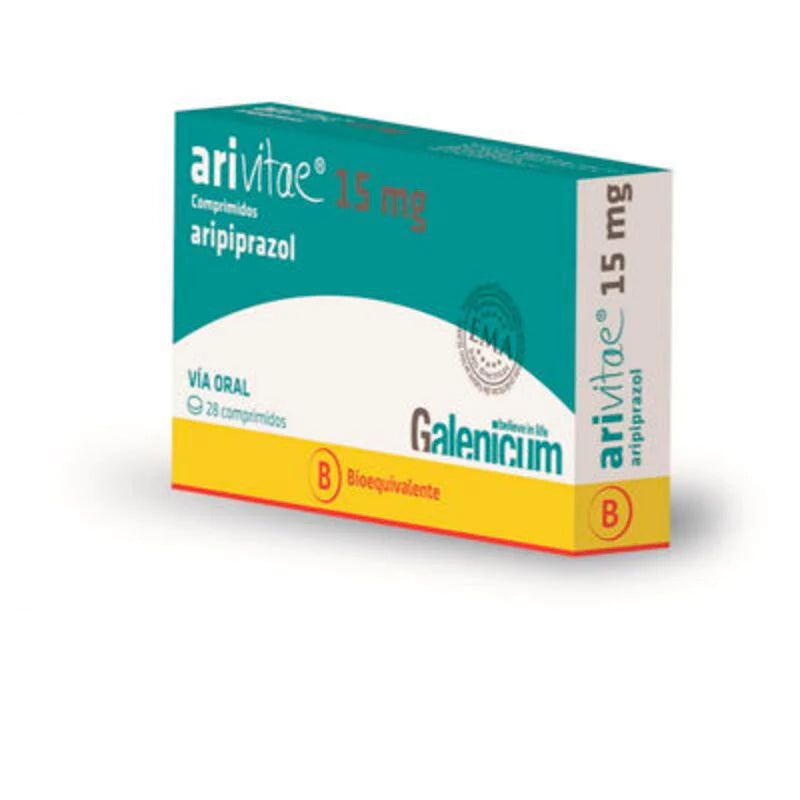 Arivitae 15mg 28 Comprimidos