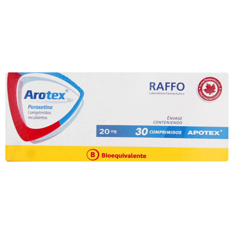 Arotex 20mg 30 Comprimidos
