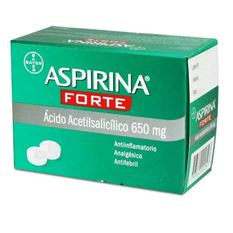 Aspirina Forte 650mg 80 Comprimidos