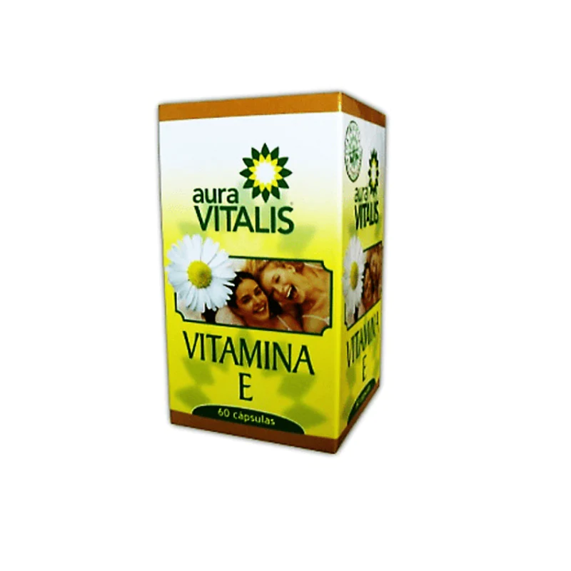 Aura vitalis vitamina E 60 cápsulas