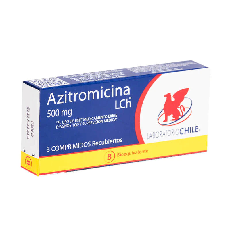 Azitromicina 500mg 3 Comprimidos