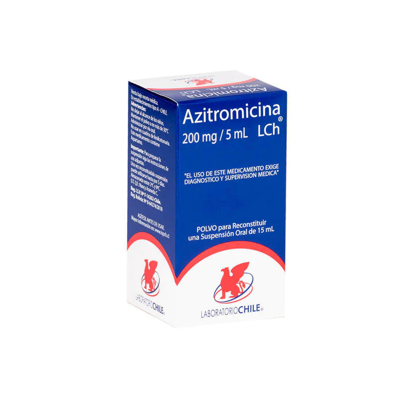 Azitromicina Suspensión Oral 200mg/5ml 15ml