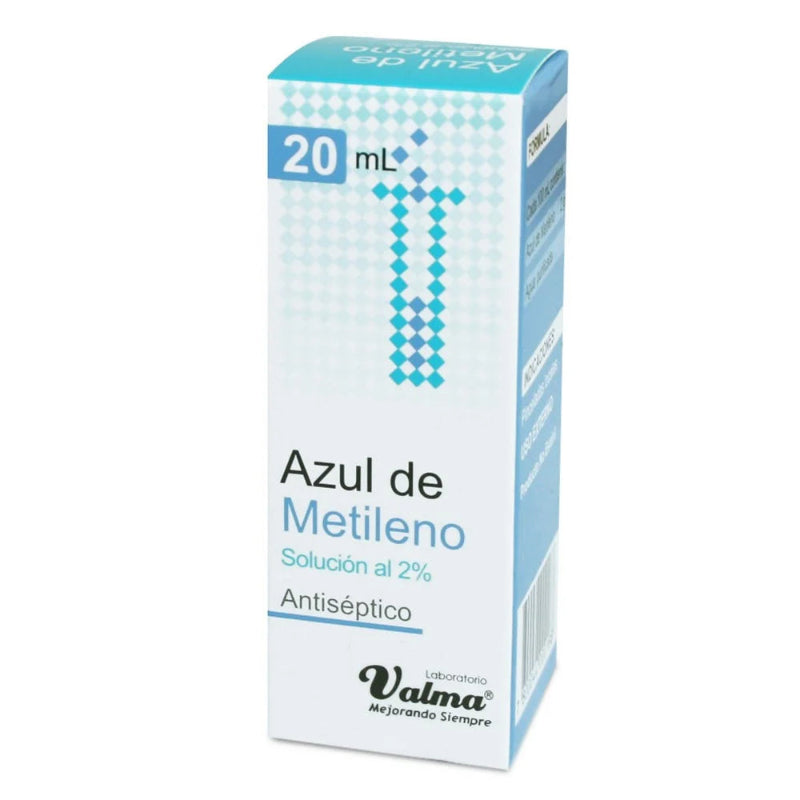 Azul de metileno 2% 20ml