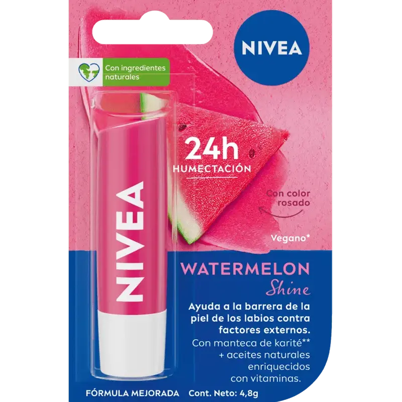 Bálsamo Labial Nivea Watermelon Shine