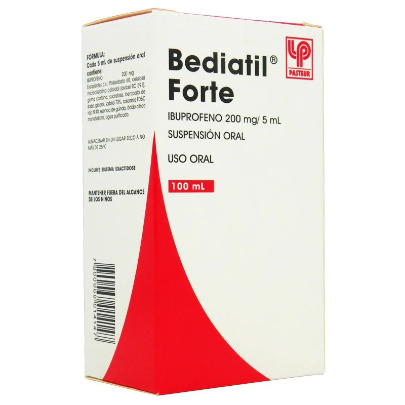 Bediatil forte 200mg/5ml suspensión oral 100ml
