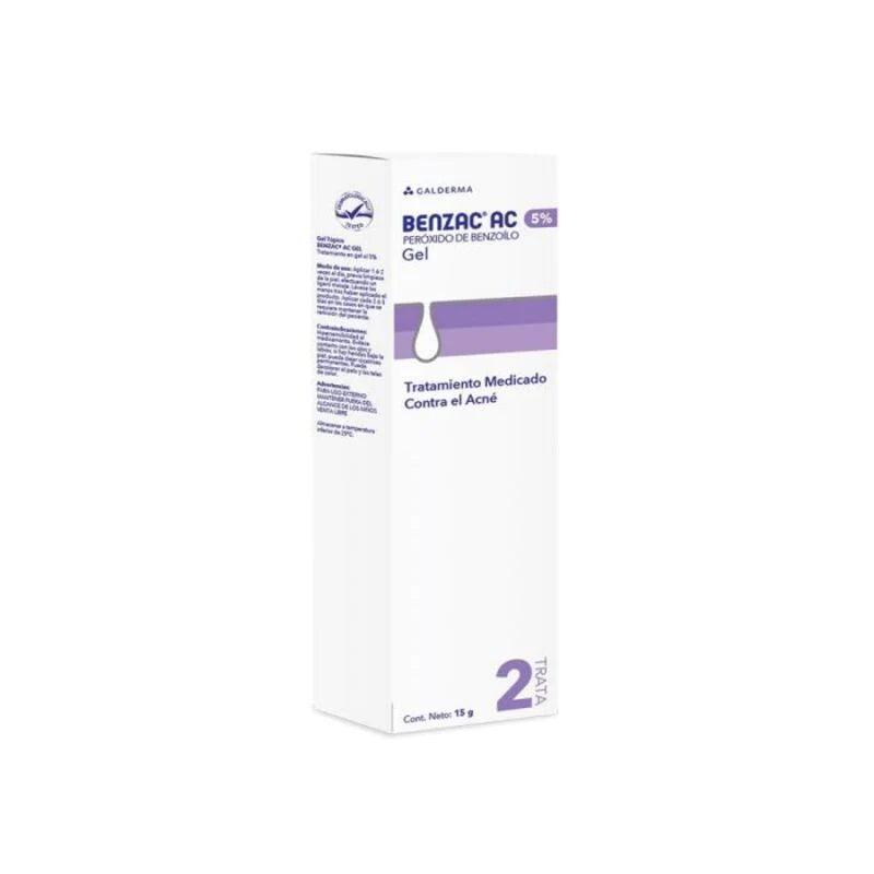 Benzac AC 5% Gel tópico 15gr