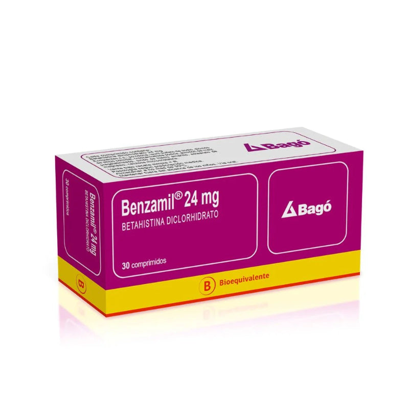 Benzamil 24 mg 30 Comprimidos