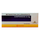 Betahistina 16mg 28 comprimidos
