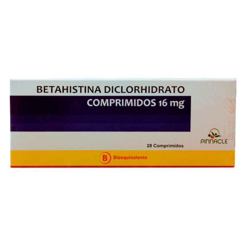 Betahistina 16mg 28 comprimidos
