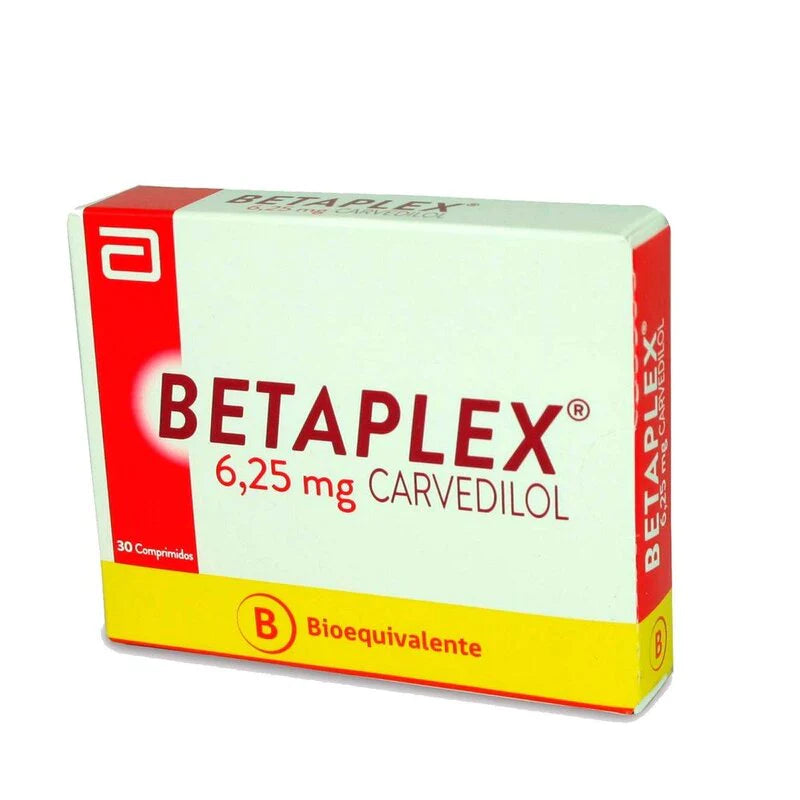 Betaplex 6,25mg 30 Comprimidos