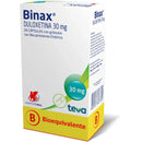 Binax 30mg 28 Cápsulas con gránulos con Recubrimiento entérico