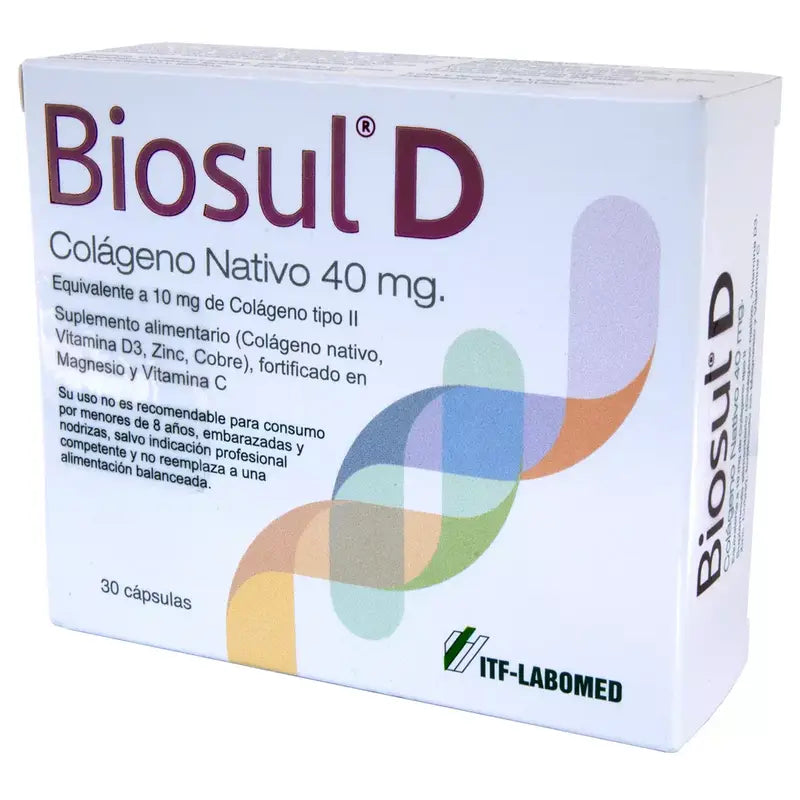 Biosul D 30 cápsulas