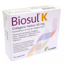 Biosul K Colágeno Nativo 40mg 30 Cápsulas