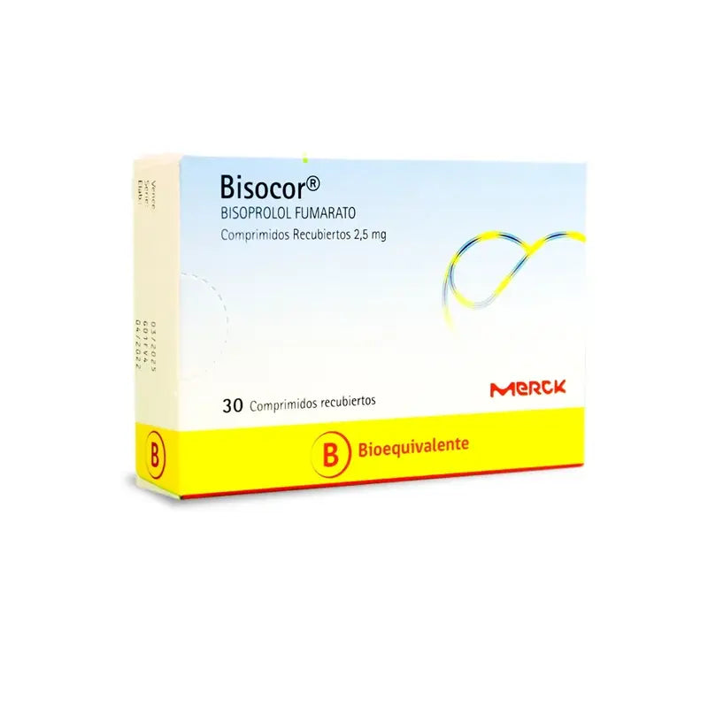Bisocor 2,5mg 30 comprimidos recubiertos