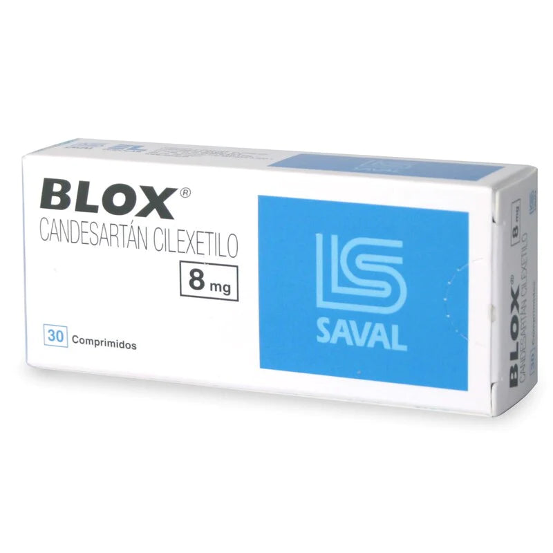 Blox 8mg 30 Comprimidos