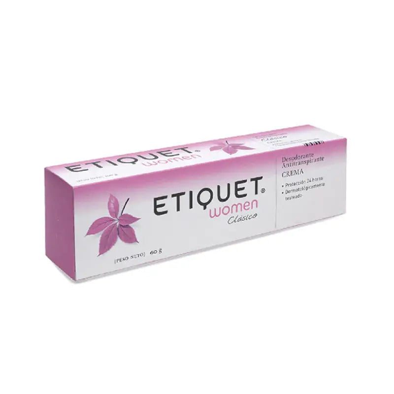 Etiquet  Desodorante Antitranspirante Women Clásico crema