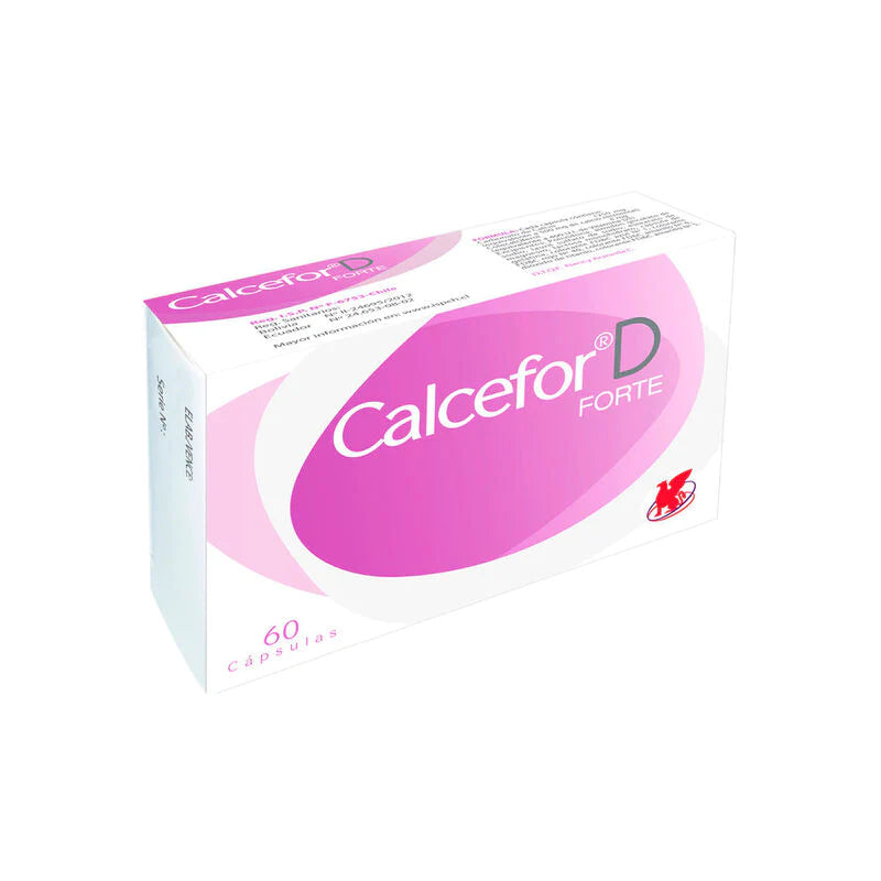 Calcefor D Forte 60 Cápsulas