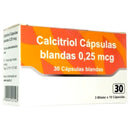 Calcitriol 0.25mcg 30 Cápsulas Blandas