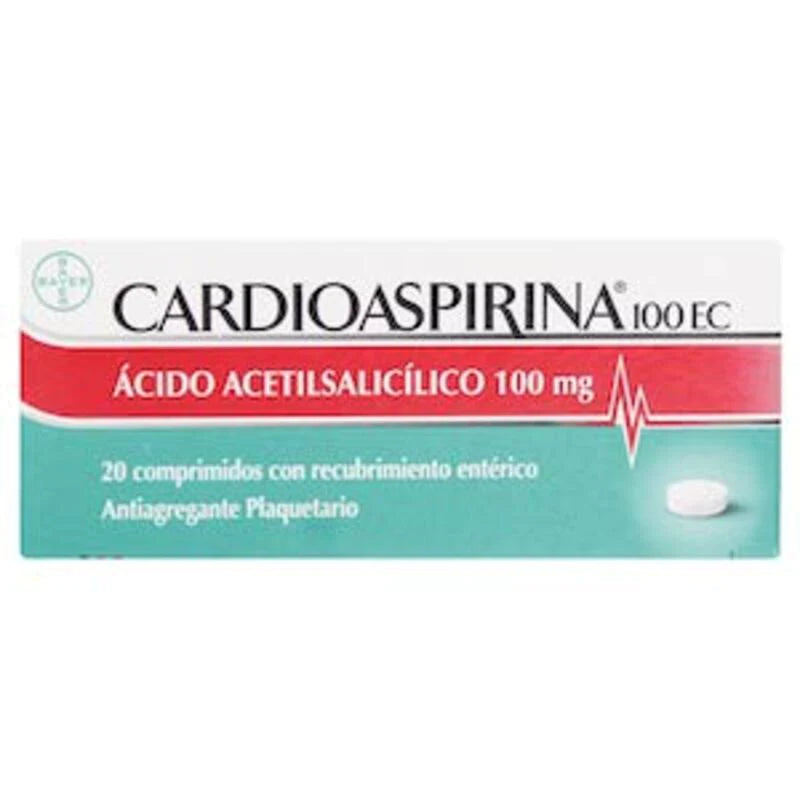 Cardioaspirina 100mg EC 20 Comprimidos