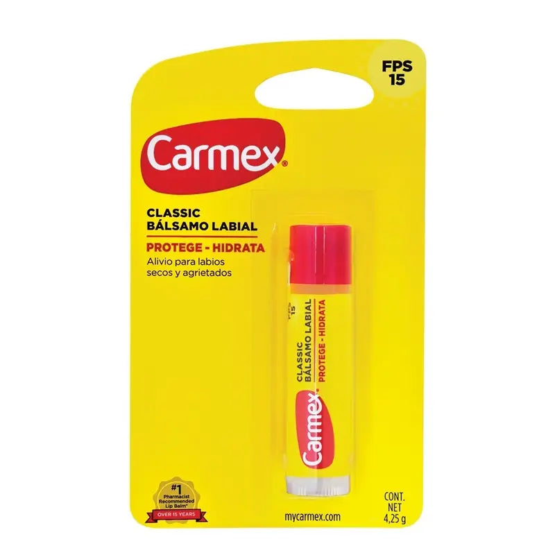 Carmex Bálsamo Labial Clásico Stick Fps15